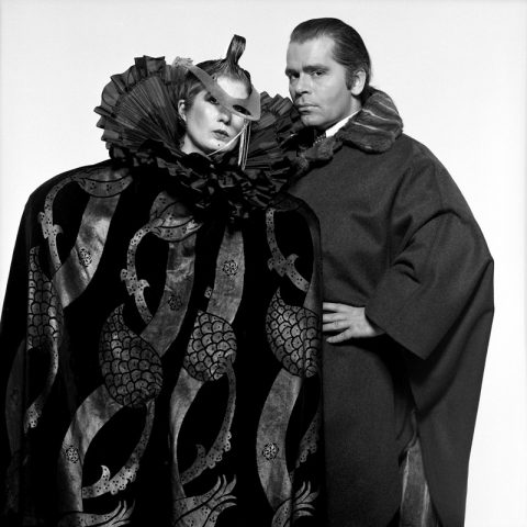Karl Lagerfeld e Anna Piaggi: musa ispiratrice, amica di sempre.